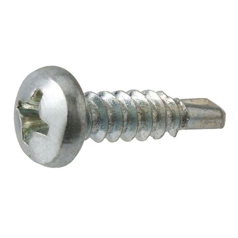 12 x 1 zinc pan head sheet metal screw|pan head screws home depot.